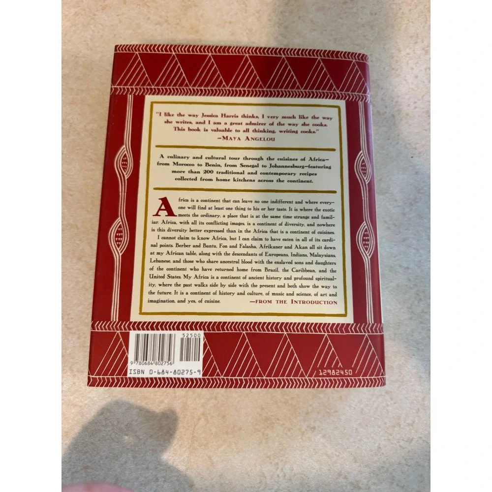 The Africa Cookbook Tastes of a Continent Jessica B. Harris Hardcover